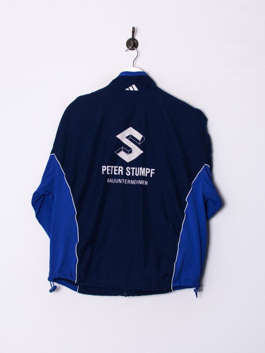 Impalavintage Adidas Blue Track Jacket Clearance