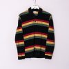 Impalavintage Lacoste Stripes Long Sleeves Poloshirt Clearance