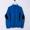 Impalavintage Nike Blue Middled Zipper Fleece Hot