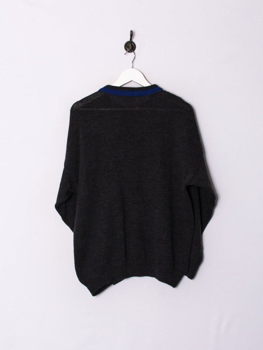 Impalavintage Blue V Ii Sweater Best