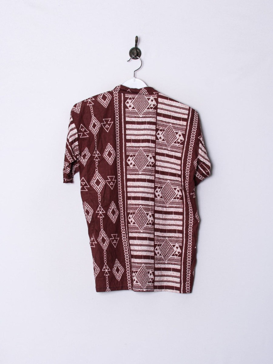 Impalavintage Brown Shirt Wholesale