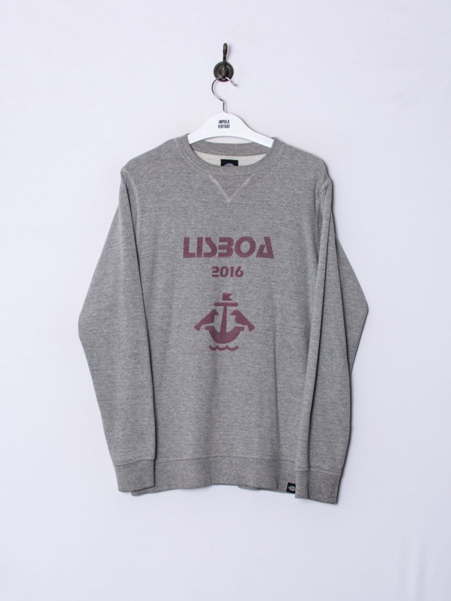 Impalavintage Lisboa Grey Ii Sweatshirt New