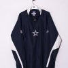 Impalavintage Cowboys Football Nfl Reebok Nylon Jacket Hot