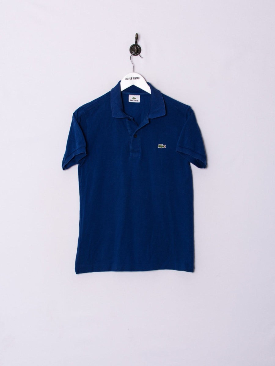 Impalavintage Lacoste Blue Poloshirt Wholesale