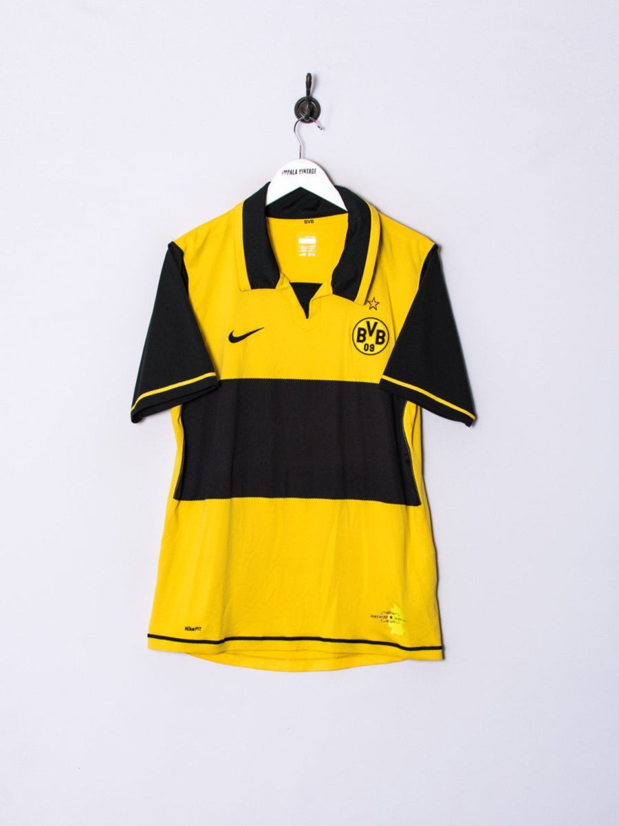 Impalavintage Borussia Dortmund Nike Official Football 2007/2008 Home Jersey New