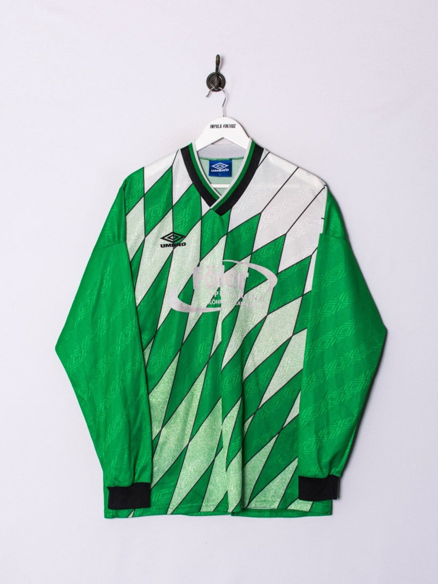 Impalavintage Umbro Retro Long Sleeves Jersey New