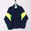 Impalavintage Navy Blue Retro Jacket Wholesale