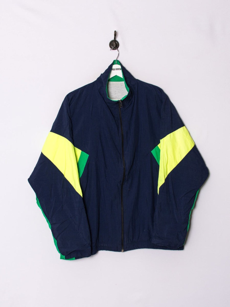 Impalavintage Navy Blue Retro Jacket Wholesale