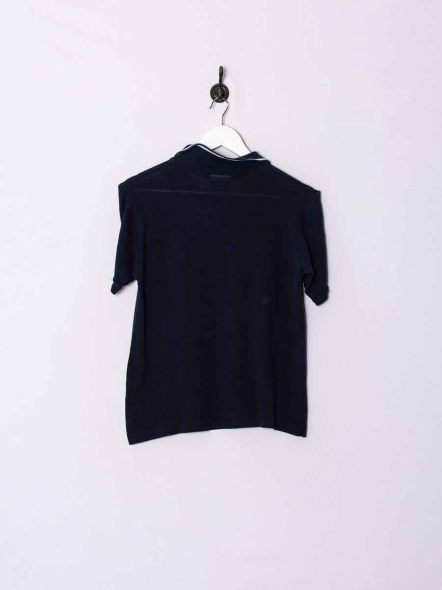 Impalavintage Robe Di Kappa Navy Blue Poloshirt Clearance