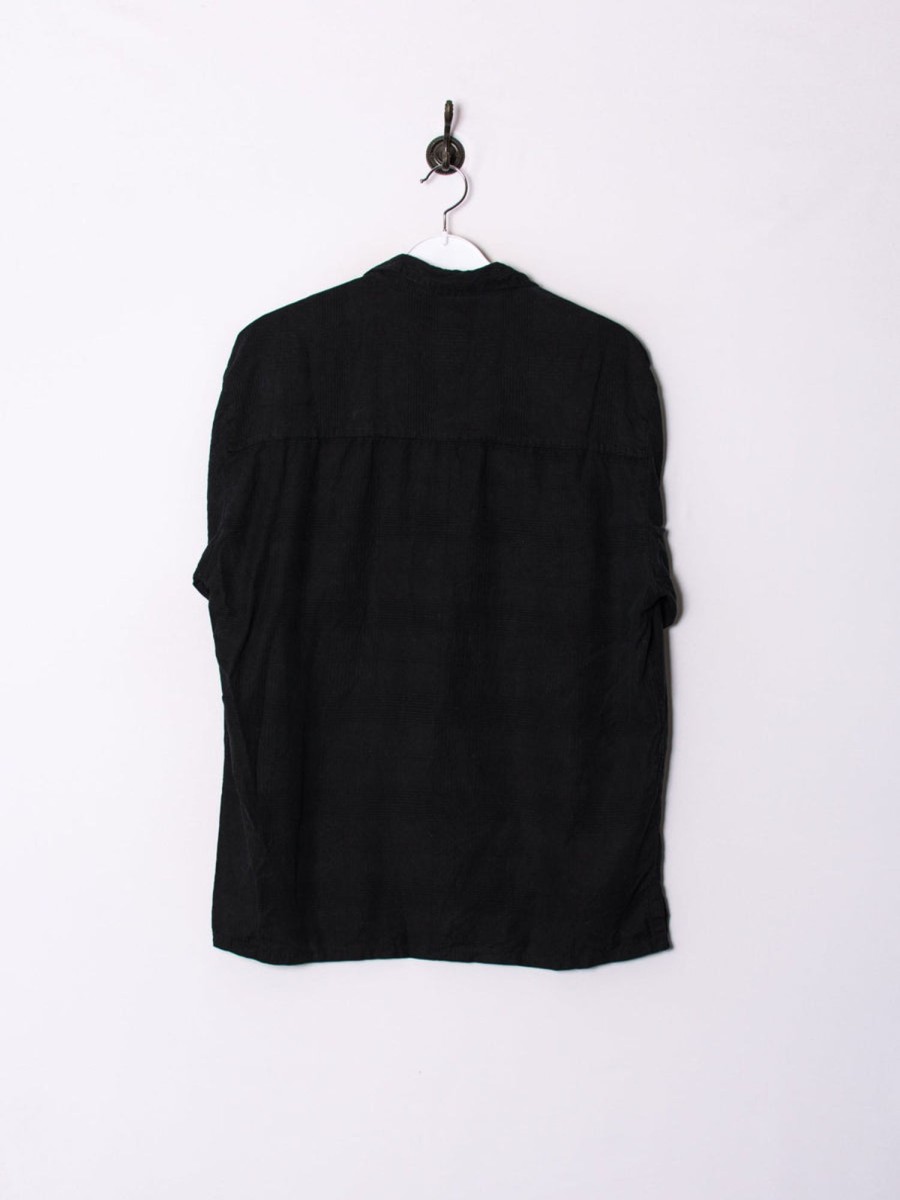 Impalavintage Field Gear Silk Black Shirt Clearance