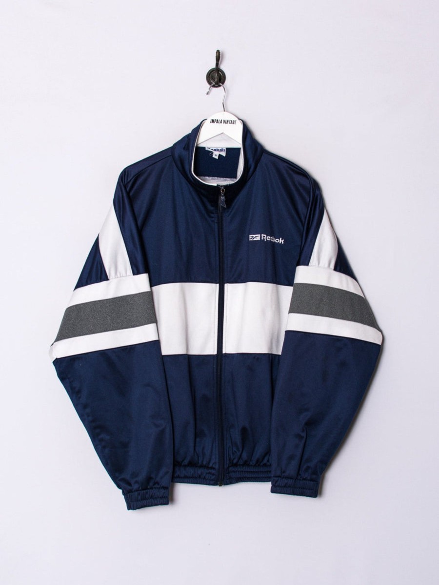 Impalavintage Reebok Navy Blue I Track Jacket Clearance