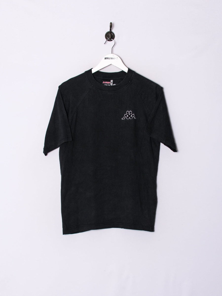 Impalavintage Kappa Black Cotton Tee Best