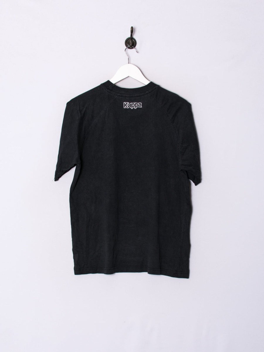 Impalavintage Kappa Black Cotton Tee Best