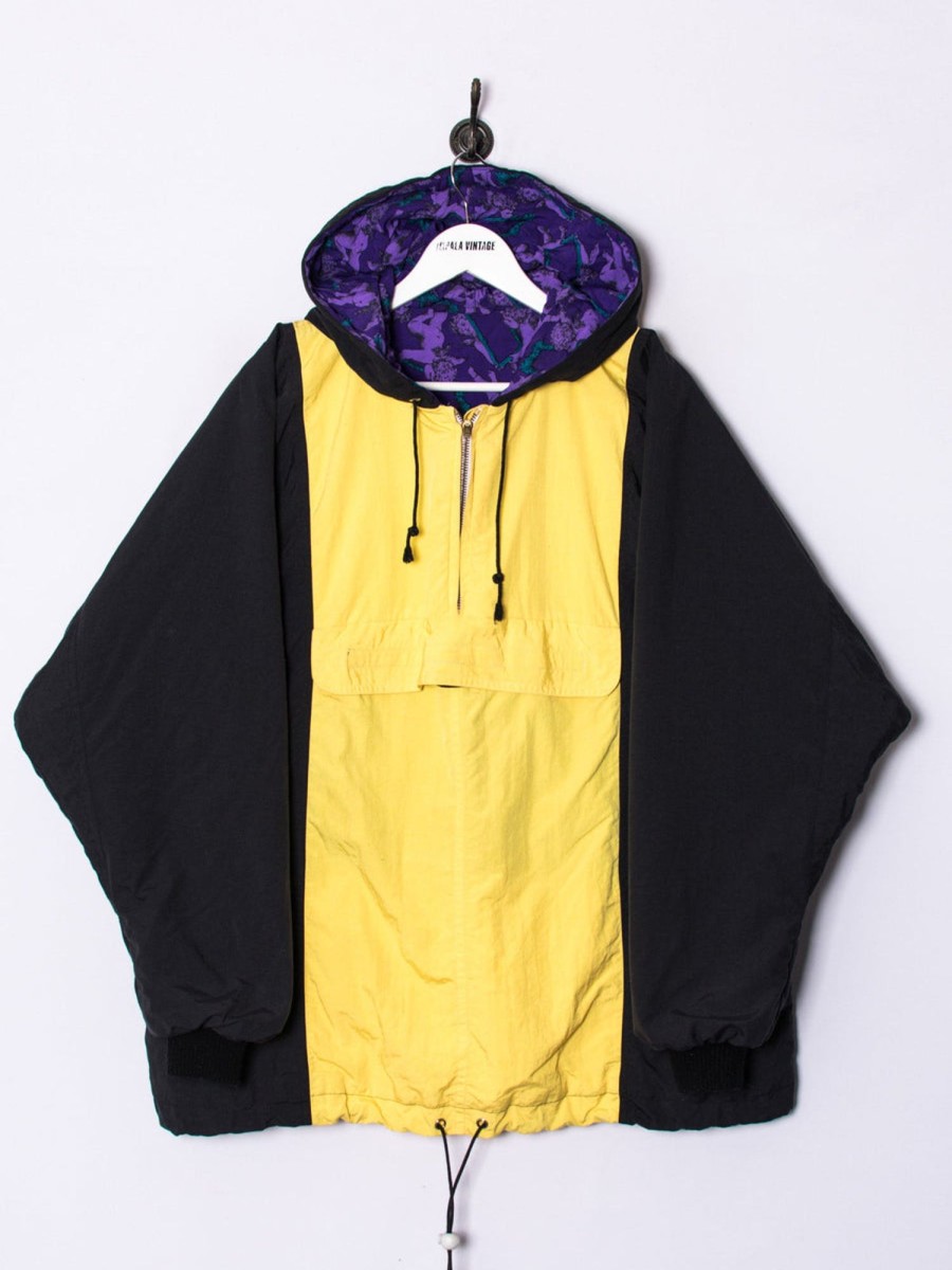 Impalavintage Black & Yellow Light Jacket New