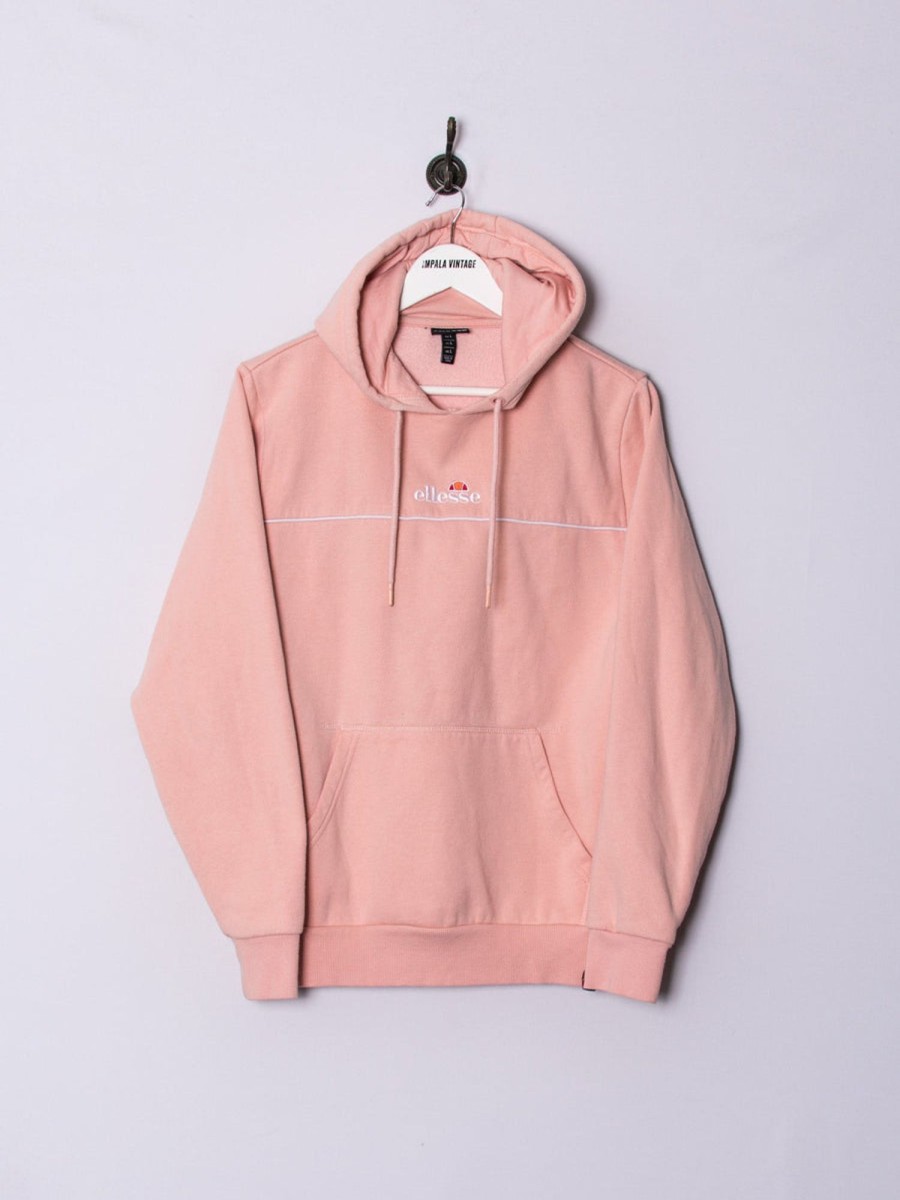 Impalavintage Ellesse Pink Hoodie Clearance