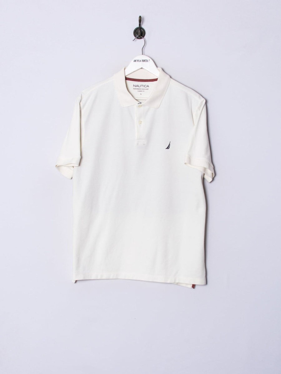 Impalavintage Nautical White Poloshirt Best