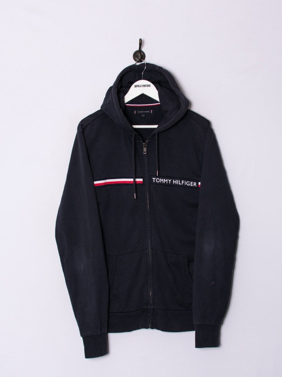 Impalavintage Tommy Hilfiger Zipper Hoodie Best