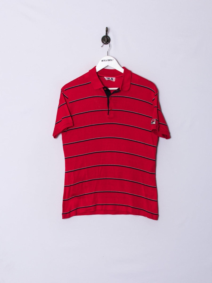 Impalavintage Fila Stripes Poloshirt New