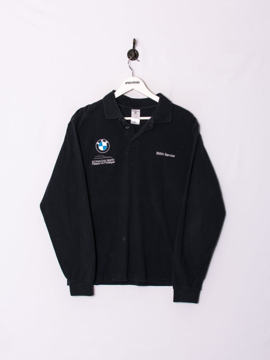 Impalavintage Bmw Service Long Sleeves Poloshirt Online