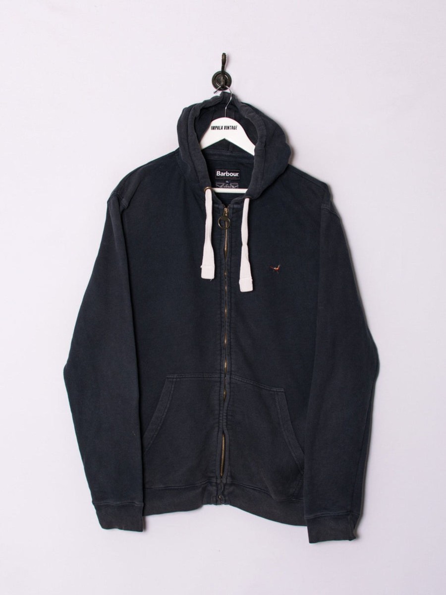 Impalavintage Barbour Zipper Hoodie New