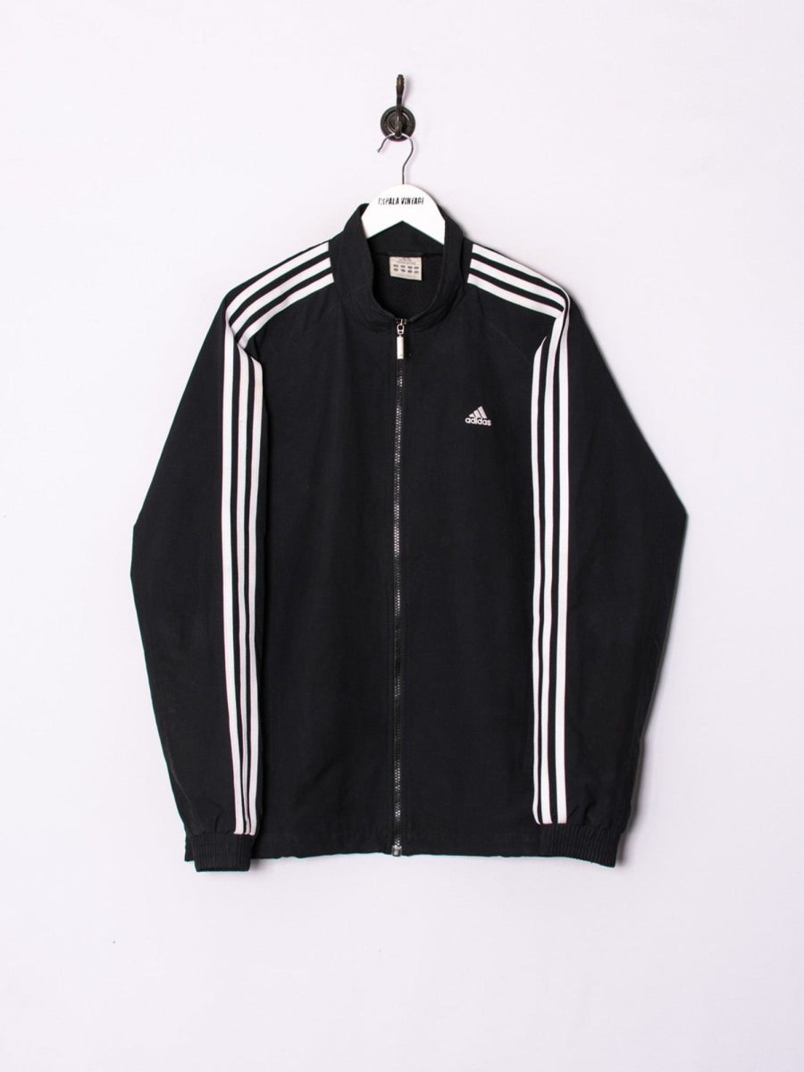 Impalavintage Adidas Black Adi Dassler Track Jacket Hot