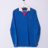 Impalavintage Polo Ralph Lauren Blue Sweatshirt New