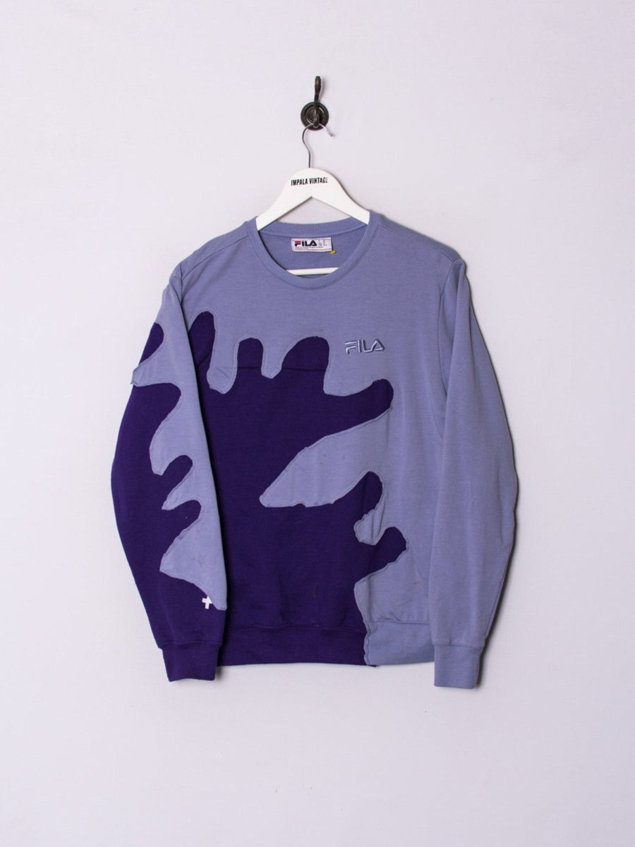 Impalavintage File Purple Rework I Sweatshirt Wholesale