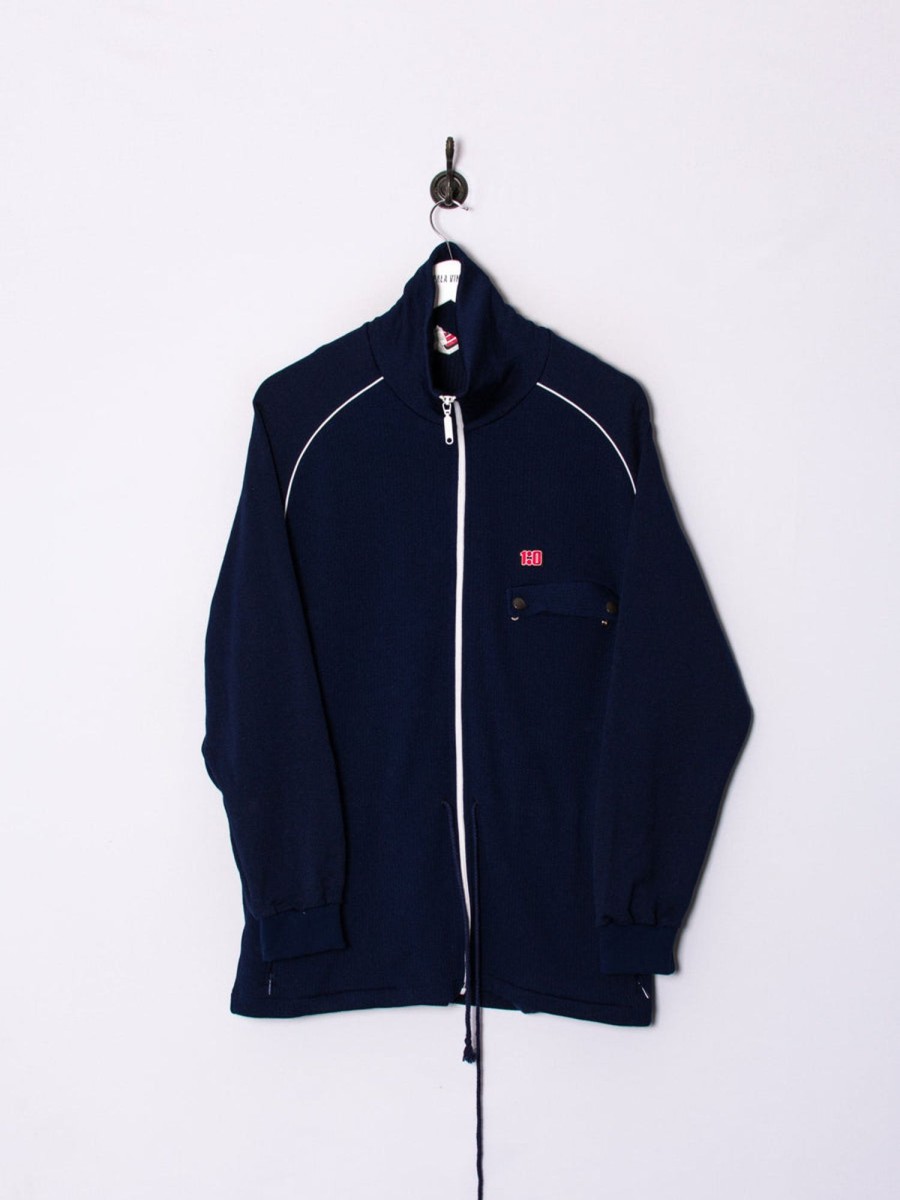 Impalavintage 1;0 Ii Navy Blue Zipper Sweatshirt Best