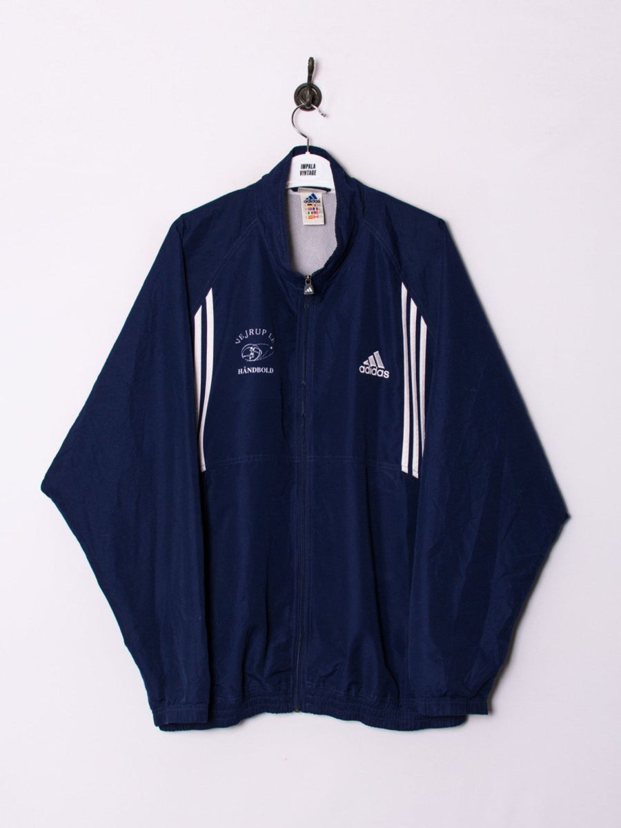 Impalavintage Adidas Navy Blue Track Jacket Online