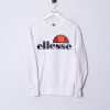 Impalavintage Ellesse Ii White Sweatshirt Online