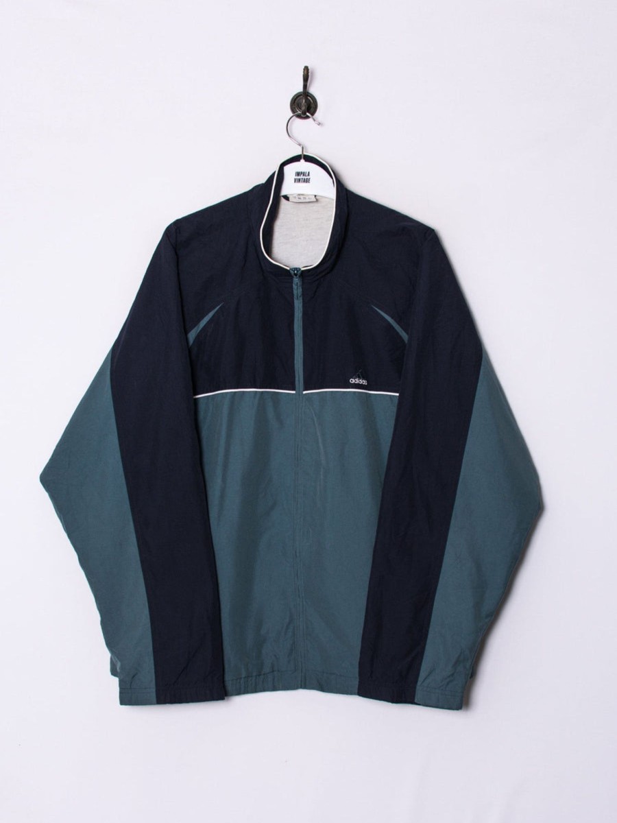 Impalavintage Adidas Blue Ii Track Jacket Hot