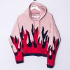 Impalavintage Champion Pink Rework Hoodie Best