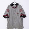 Impalavintage Adidas Originals Dikembe Mutombo Hooded Buttoned Short Sleeves Jacket Best