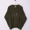 Impalavintage Steffner Ii Green Sweater Online