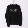 Impalavintage Alpha Industries Black Ii Sweatshirt Online