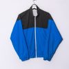 Impalavintage Blue & Grey I Shell Jacket New