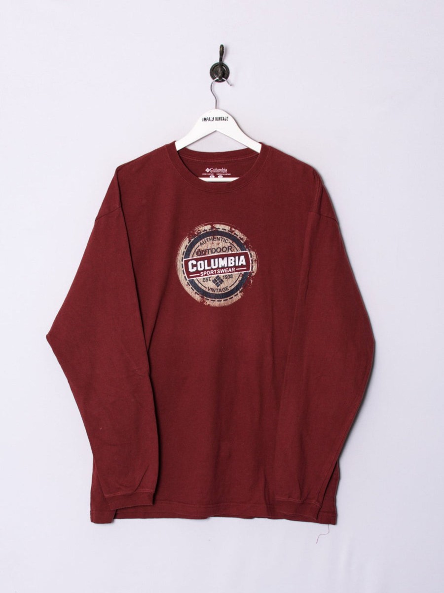 Impalavintage Columbia Retro Long Sleeves Tee Online