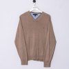 Impalavintage Tommy Hilfiger V-Neck Sweater Clearance