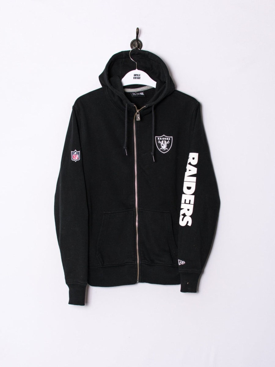 Impalavintage Raiders New Era Football Nfl Zipper Hoodie Clearance