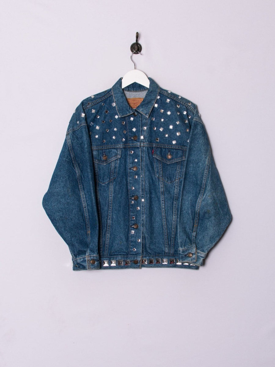 Impalavintage Levi'S Customized Denim Jacket "Elvis" Online