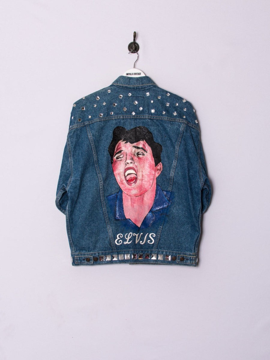 Impalavintage Levi'S Customized Denim Jacket "Elvis" Online