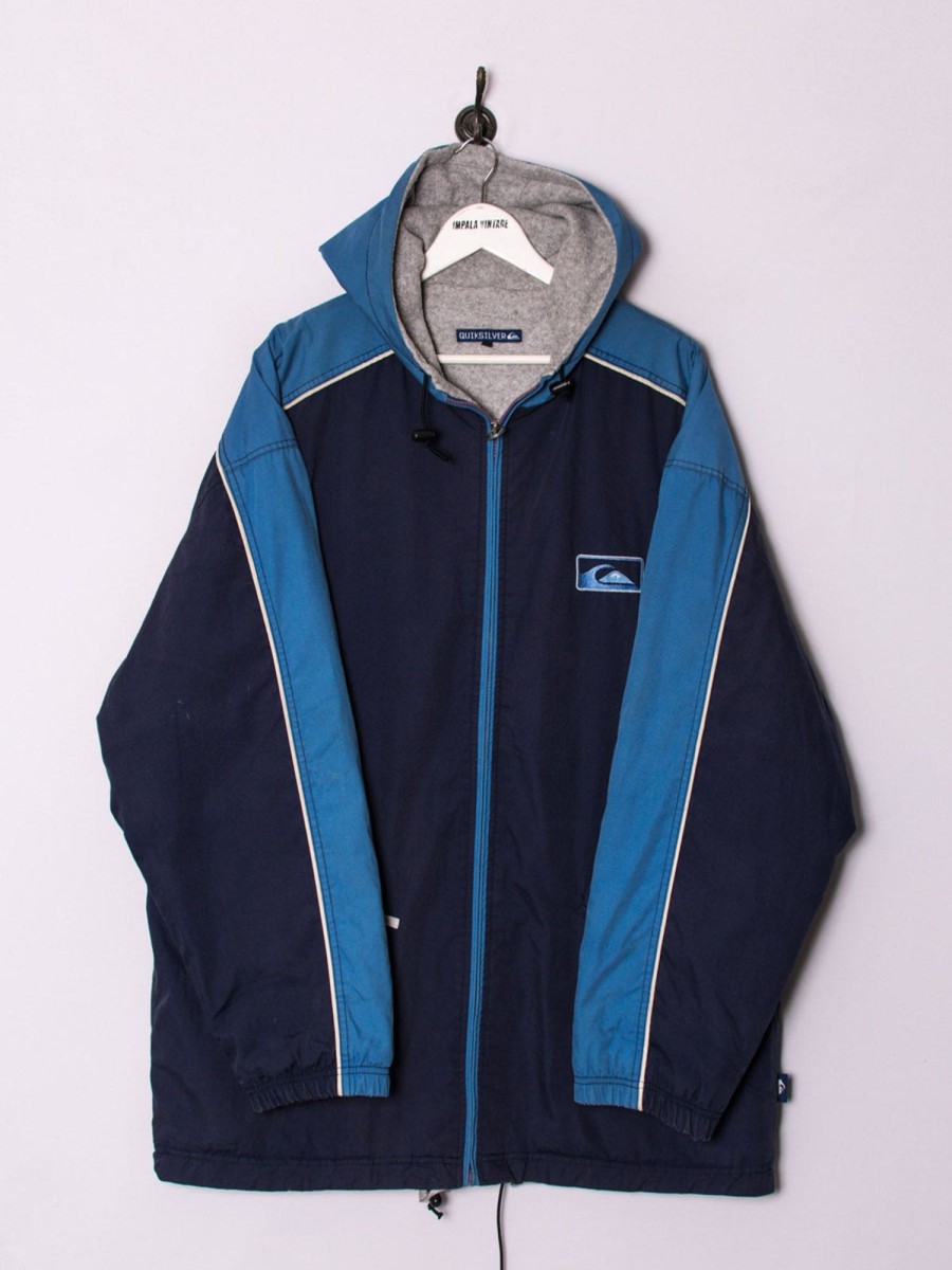 Impalavintage Quicksilver Blue Long Jacket Wholesale