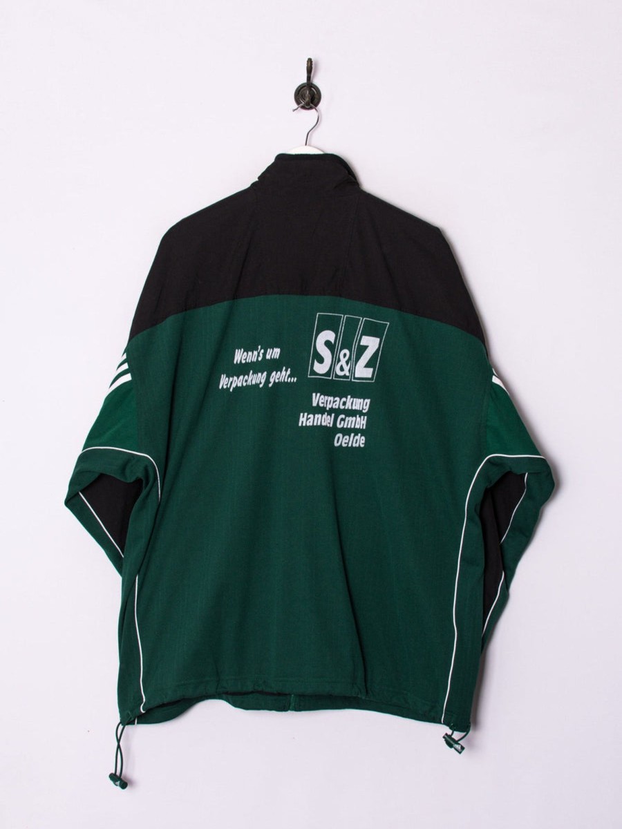 Impalavintage Adidas Green & Black Tracksuit Online