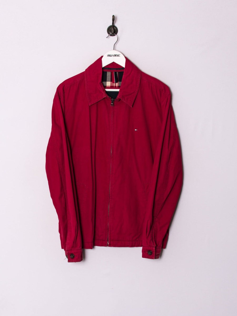 Impalavintage Tommy Hilfiger Red Classic Jacket Hot