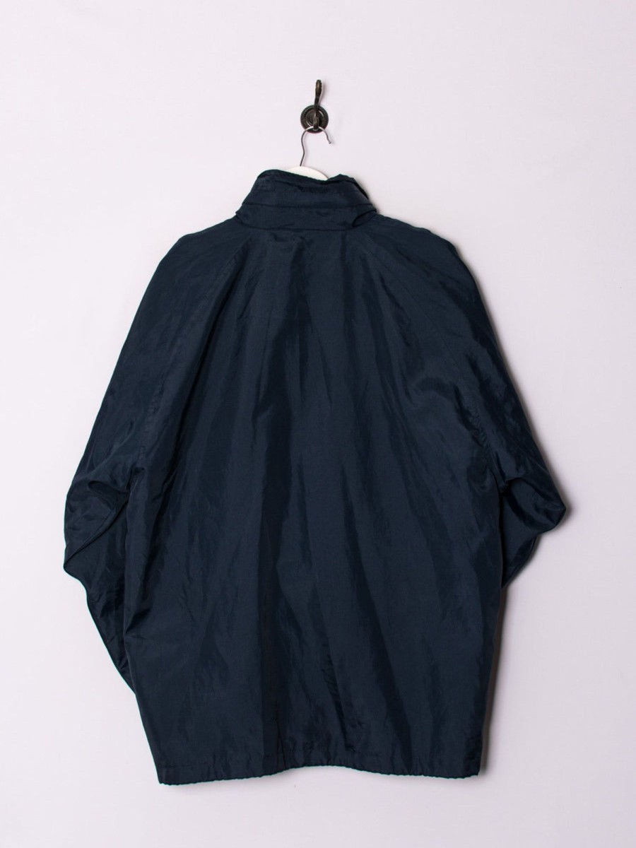 Impalavintage Reebok Navy Blue Long Jacket Clearance