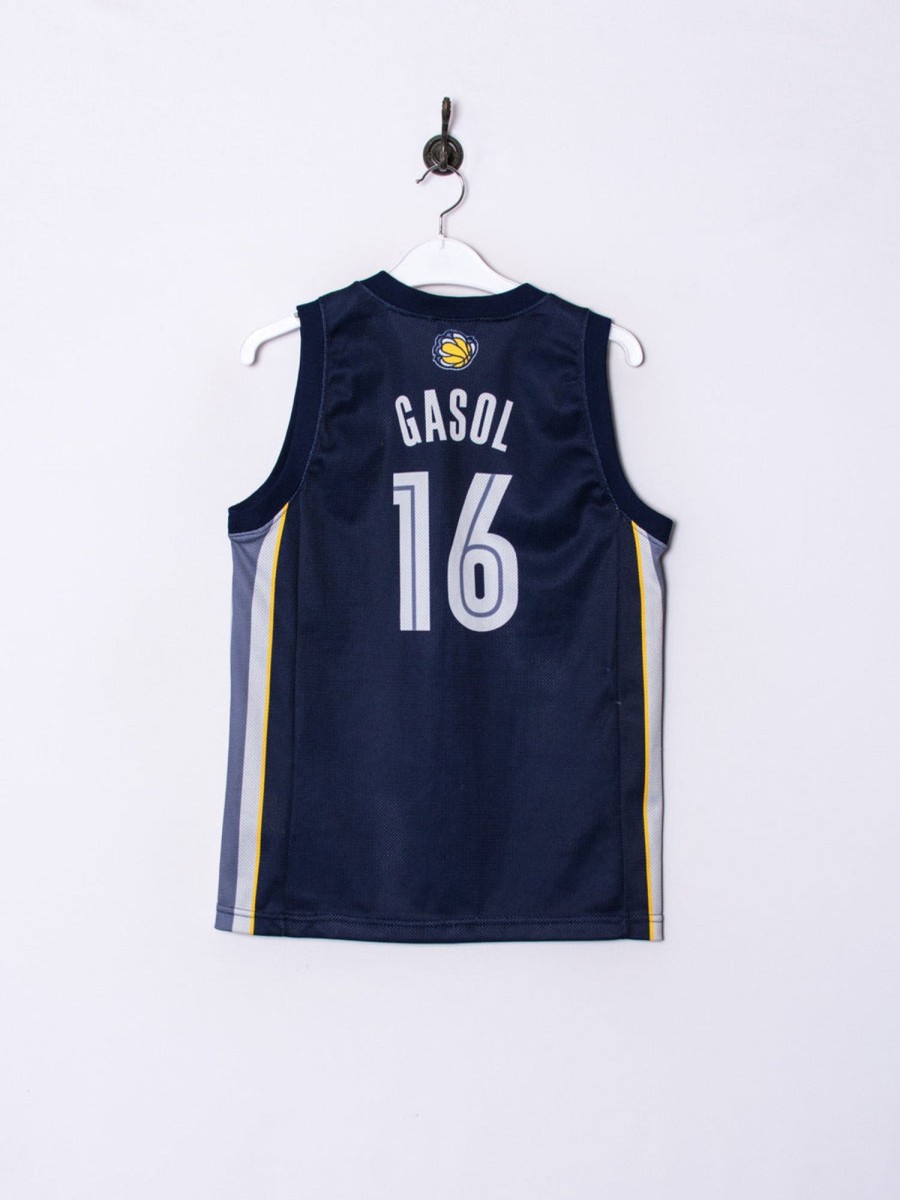 Impalavintage Memphis Grizzlies Champion Nba "Gasol" 2006/2017 Away Jersey Hot