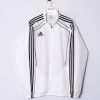 Impalavintage Adidas White Track Jacket New