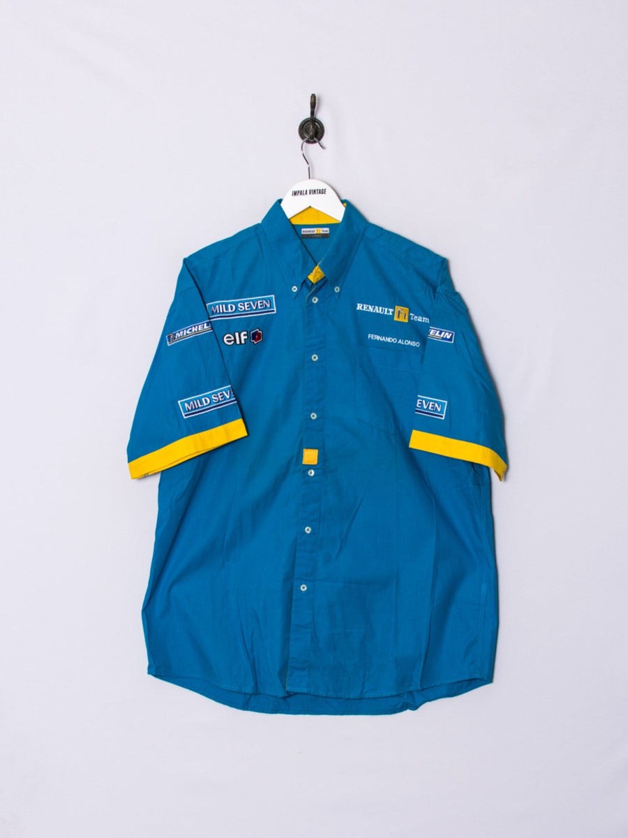 Impalavintage Renault F1 Team Official Shirt Hot