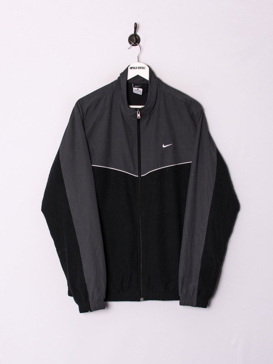 Impalavintage Nike Grey & Black Tracksuit Wholesale