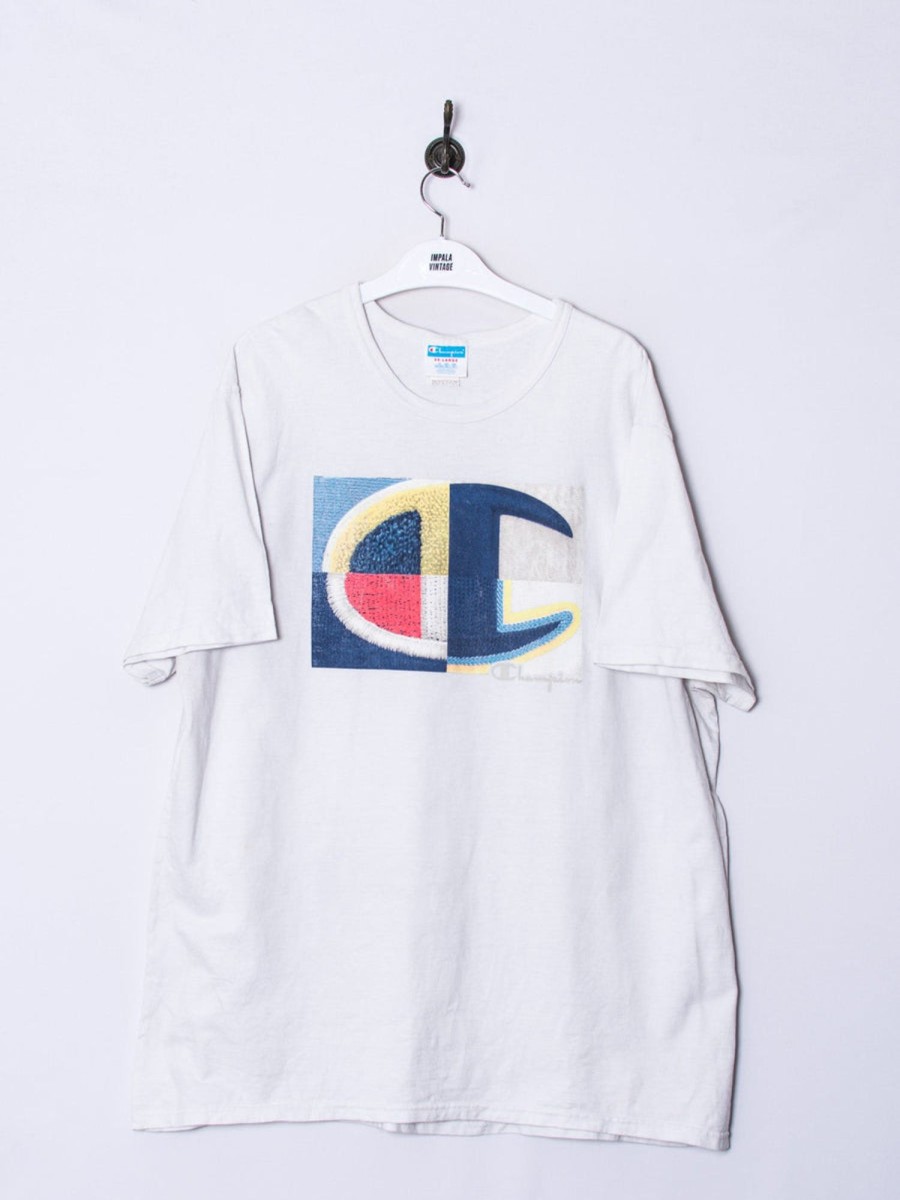 Impalavintage Champion White I Cotton Tee Hot